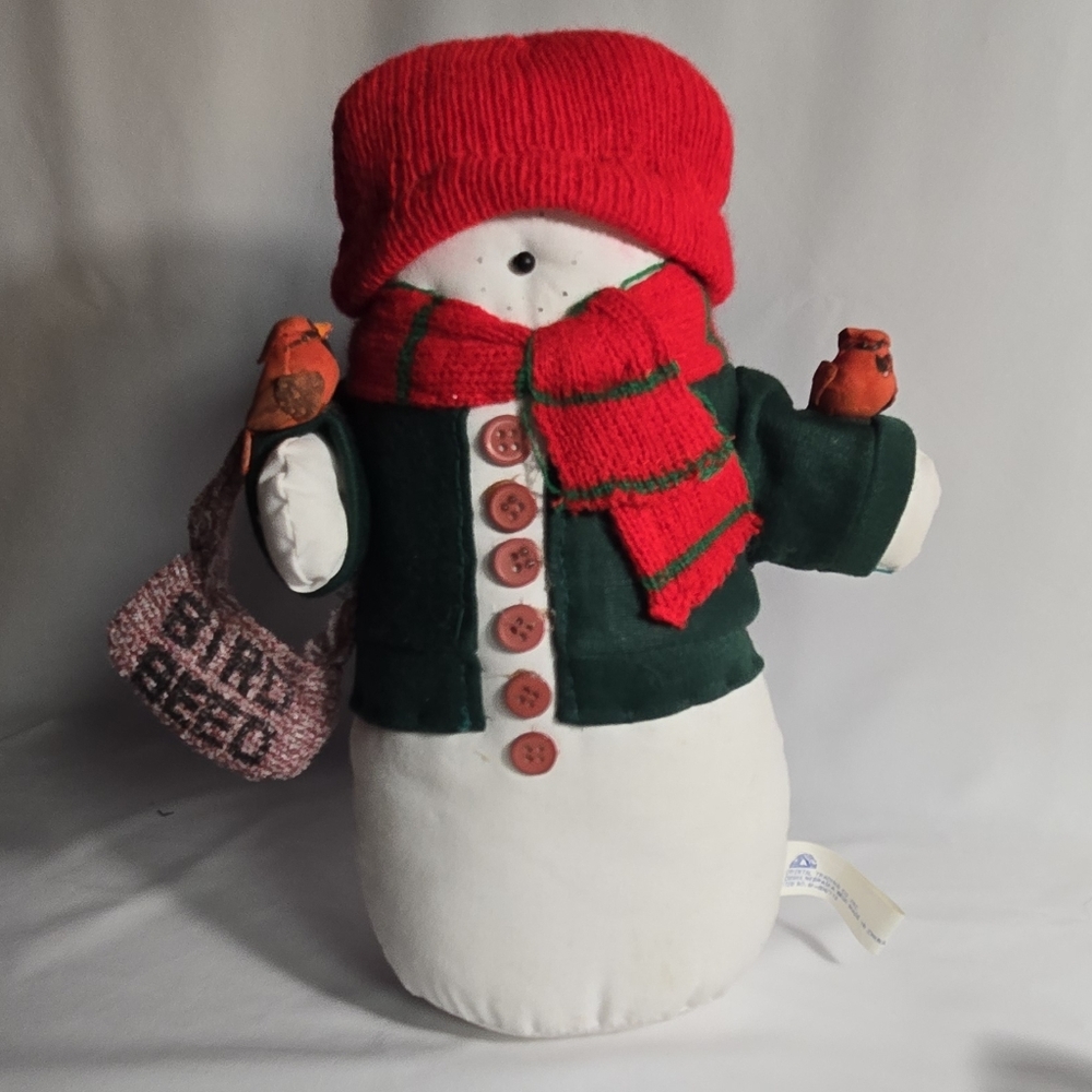 INC International Concepts Festive Snowman with Red and Green Attire